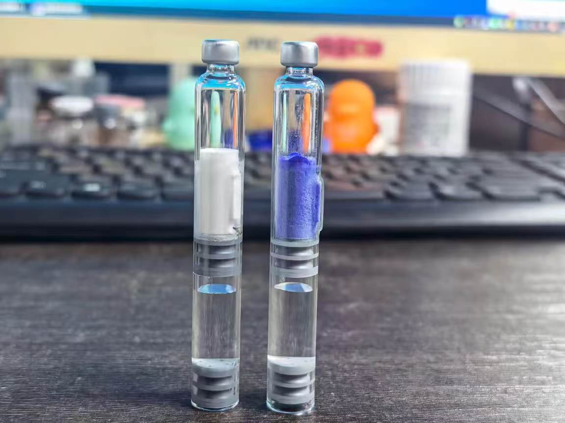 Lyophilized peptide powder samples